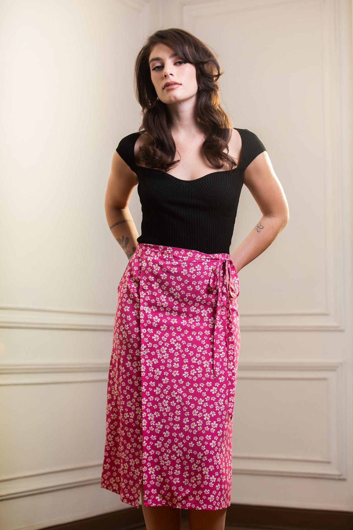 Falda Nina Rosa