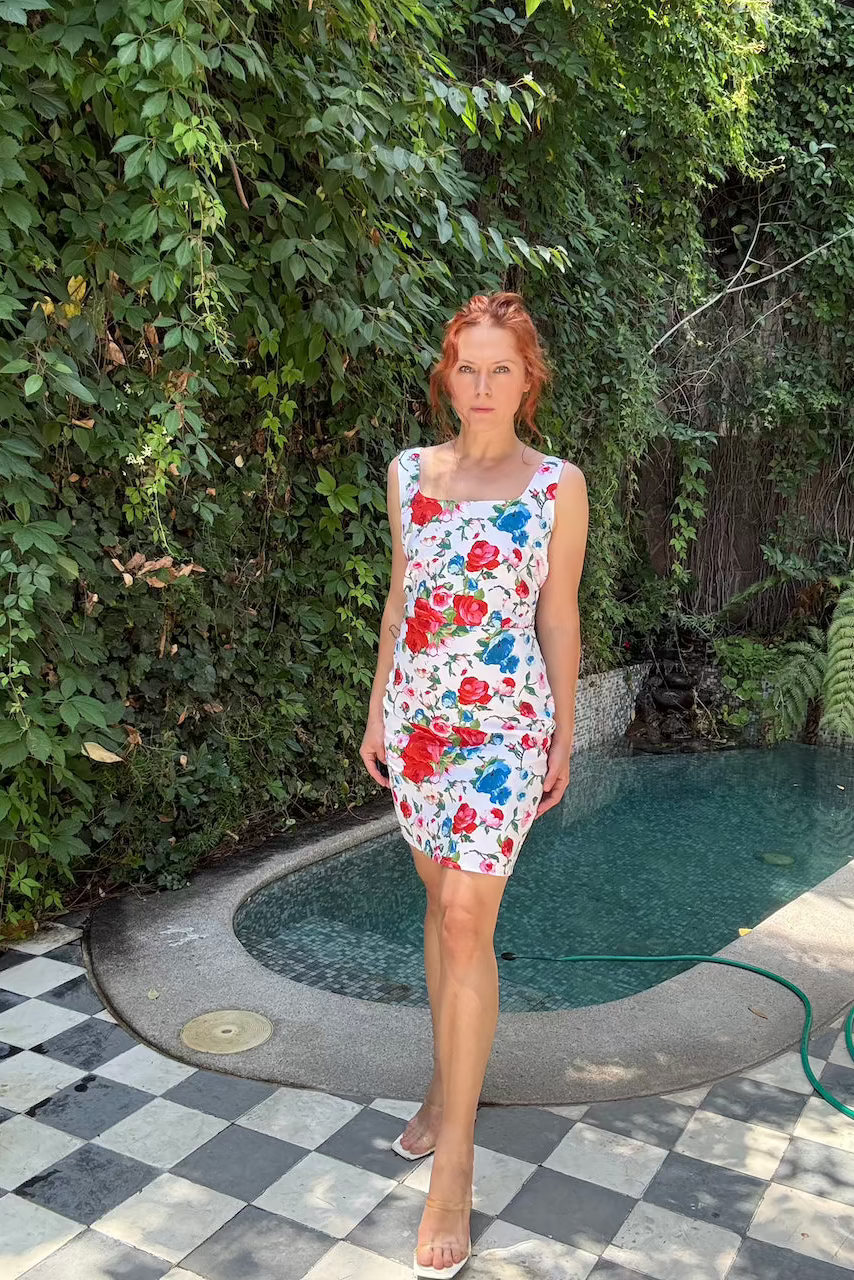 Vestido Monica Blanco