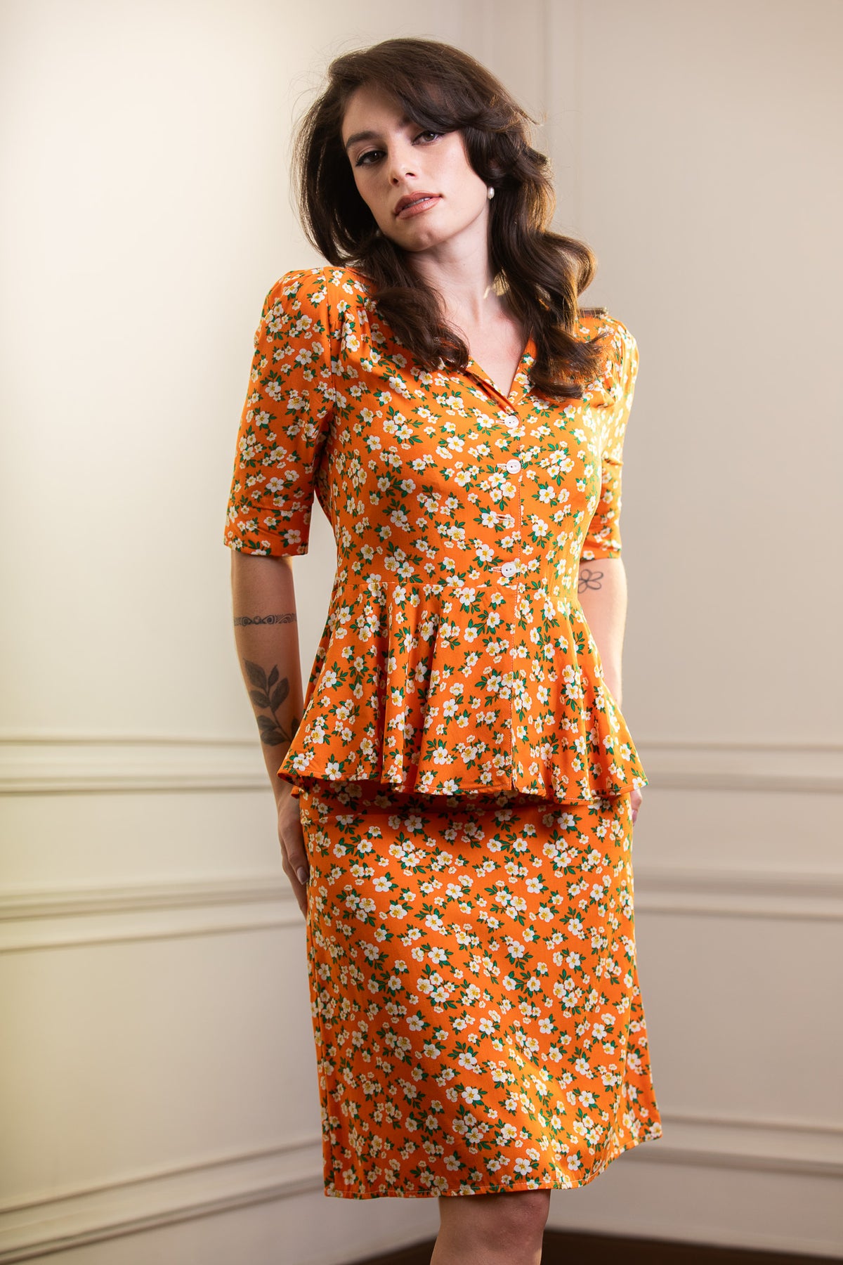 Blusa Odette Naranja