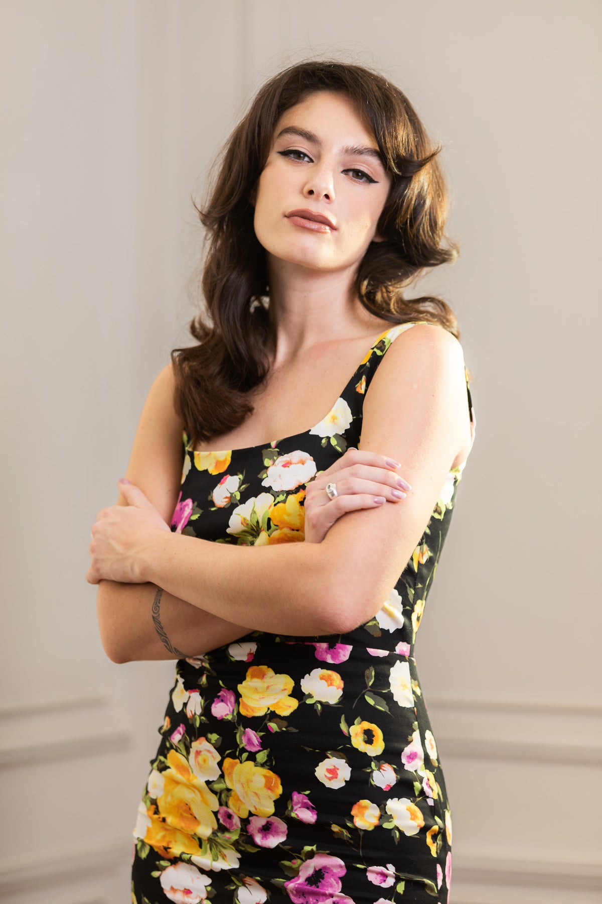 Vestido Monica Negro